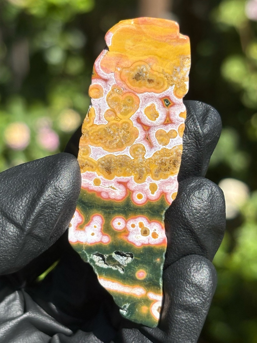 Ocean Jasper Crystal Slab - Polished Sea Jasper